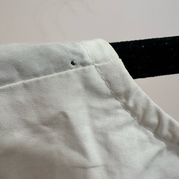 Madewell Poplin Crewneck Bubble-Sleeve Mini Dress |Size 10 | White | 100% Cotton - Picture 10 of 10